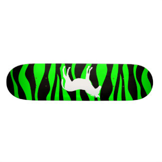Green Zebra Skateboard