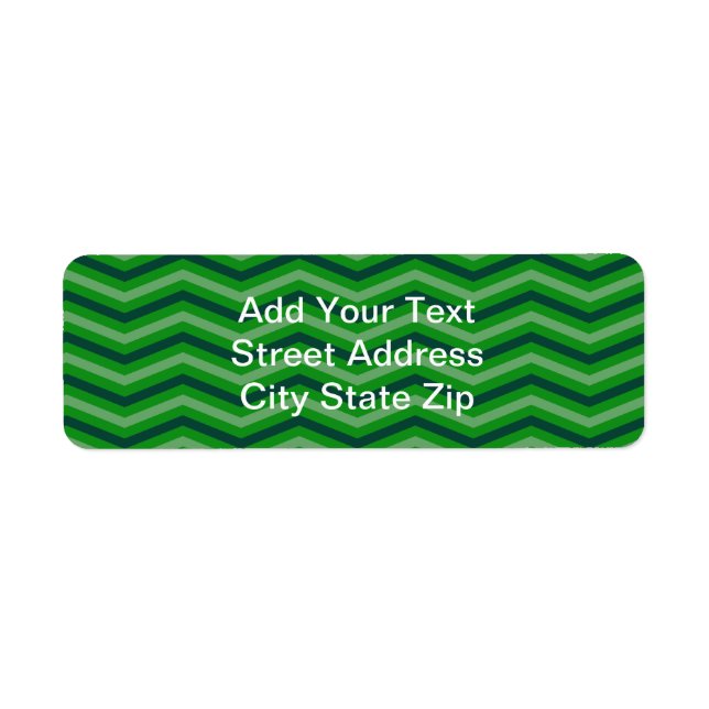 Green Zig Zag Pattern (Front)