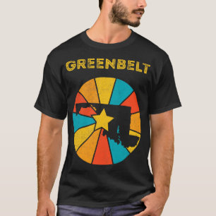 Greenbelt Maryland Vintage Distressed Souvenir 1 T-Shirt