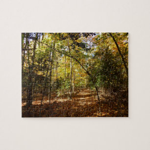 Greenbelt Park in Fall I Maryland Landscape Jigsaw Puzzle