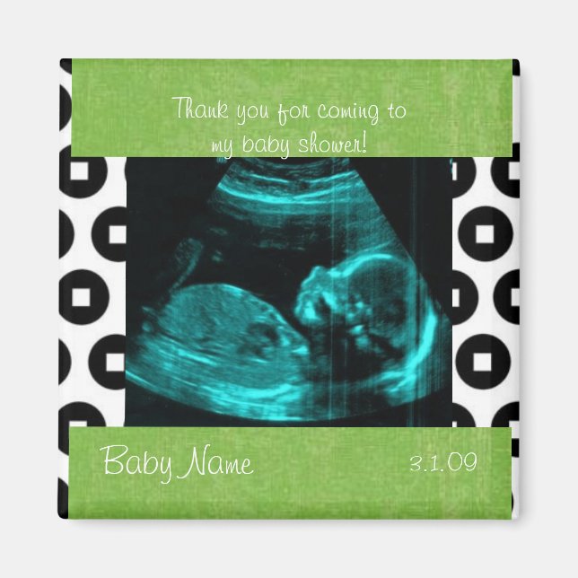 greenblackbaby magnet (Front)