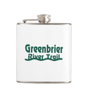 Greenbrier River Trail Hip Flask