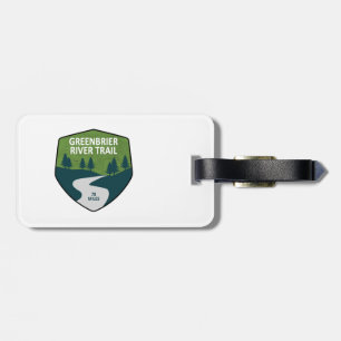 Greenbrier River Trail Luggage Tag