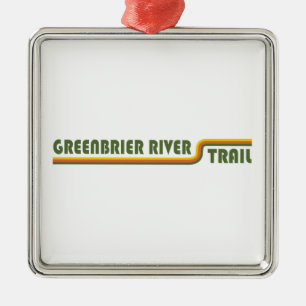 Greenbrier River Trail Metal Tree Decoration