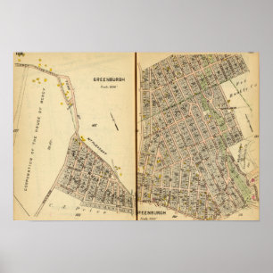 Greenburg, New York 12 Poster