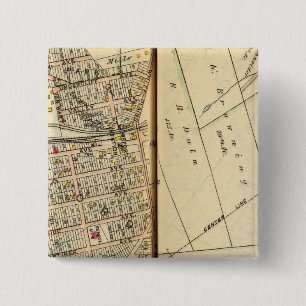 Greenburg, New York 4 15 Cm Square Badge