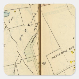 Greenburg, New York 9 Square Sticker