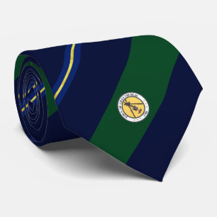 Greenburgh (New York) city flag Neck Tie