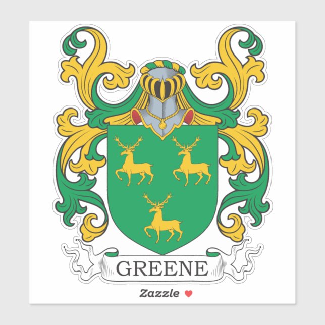 Greene Family Crest (Sheet)