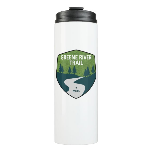 Greene River Trail Pennsylvania Thermal Tumbler (Front)