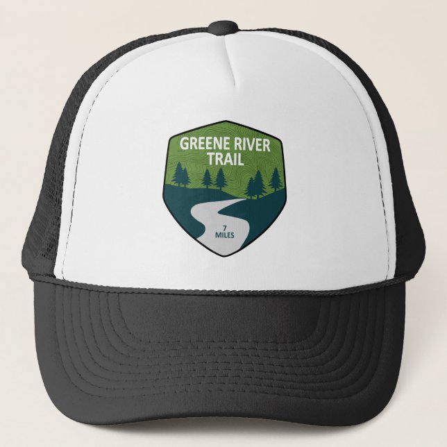 Greene River Trail Pennsylvania Trucker Hat (Front)