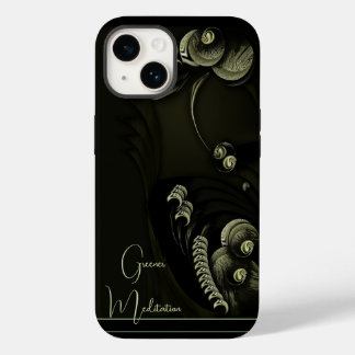 "Greener Meditation", Apple iPhone 14 Case