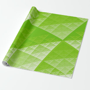 Greenery abstract pattern wrapping paper