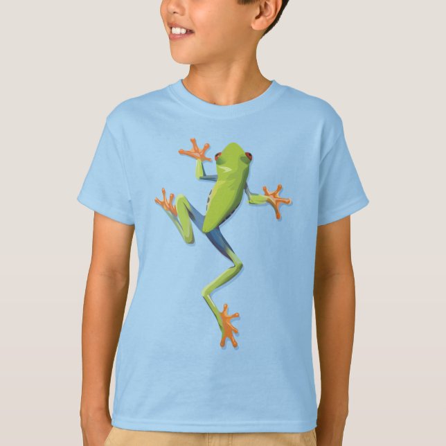 Greenery Amphibian Tree-Frog T-Shirt (Front)