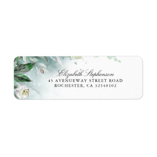 Greenery and White Blossom Wedding