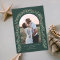 Greenery Arch Modern Script Photo Christmas