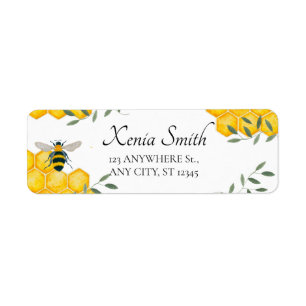 Greenery Bee Simple Aesthetic Honeycomb Return 
