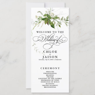Greenery Botanicals Watercolor Calligraphy Program