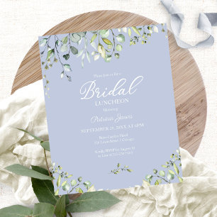 Greenery Bridal Luncheon Budget Invitation