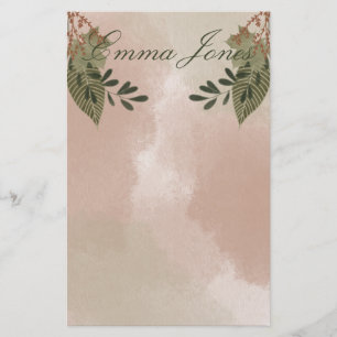 Greenery Bunches Stationery