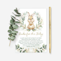 Greenery Bunny Books for Baby Neutral Shower