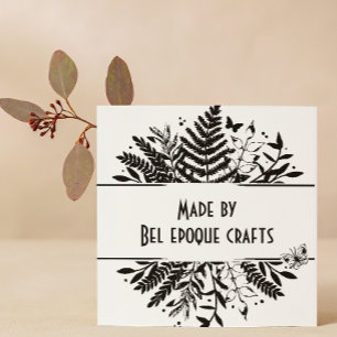 Greenery butterflies self-inking stamp