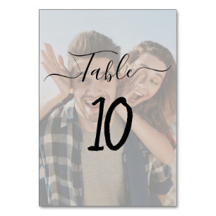 Greenery Elegant Wedding Place Cards Table Number