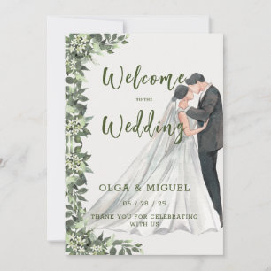 Greenery Enchanting Wedding Invitation