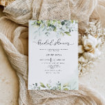 Greenery eucalyptus bridal shower invitation<br><div class="desc">Greenery eucalyptus bridal shower invitation. 
Matching items available.</div>