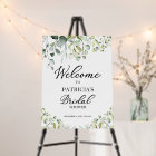 Greenery Eucalyptus Bridal Shower Welcome
