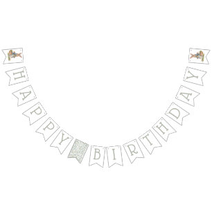 Greenery Eucalyptus Girl's First Birthday Bunting