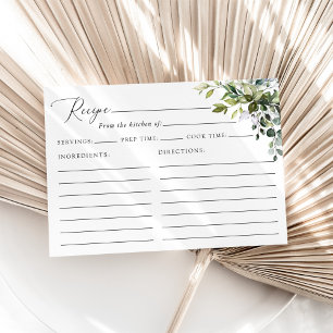 Greenery, Eucalyptus Leaves, Bridal Shower Recipe