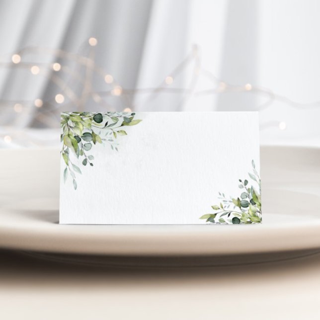 Greenery eucalyptus wedding place cards (Creator Uploaded)