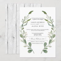Greenery Farmhouse Wedding | Elegant Wedding