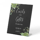 Greenery Floral Black And White Cards And Gifts
