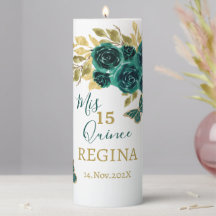 Greenery floral Quinceañera