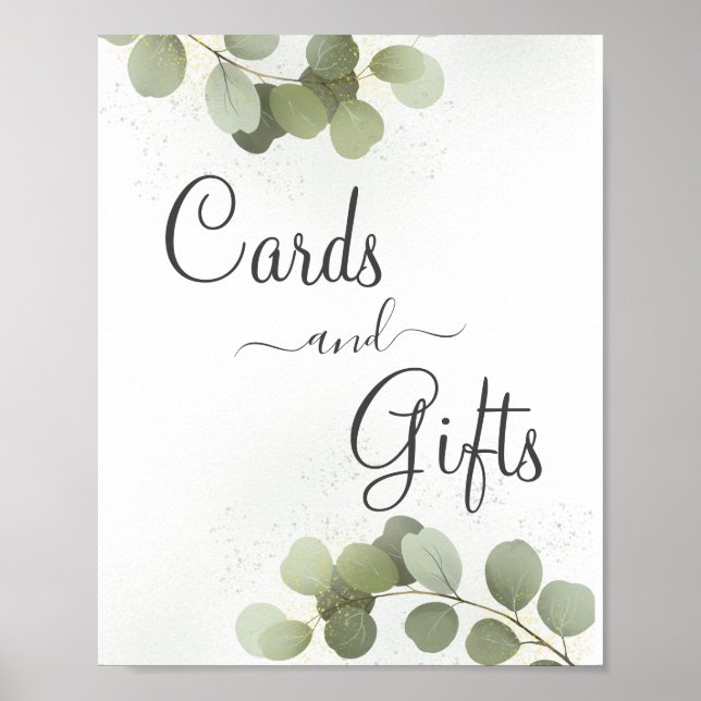 Greenery Foliage Eucalyptus Poster (Front)