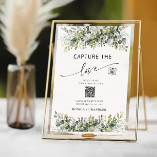 Greenery Herbal Capture the Love Sign