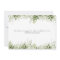 Greenery Leaves Elegant Script