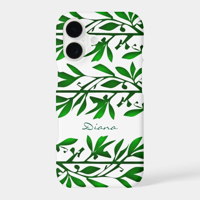 Greenery Leaves Garland Custom (Back)