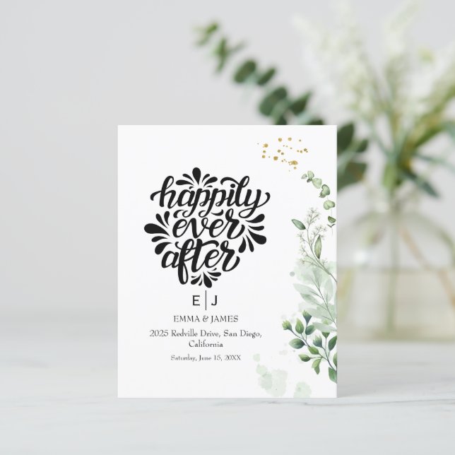 Greenery Lights Wedding  (Standing Front)