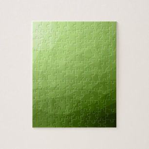 Greenery ombre gradient geometric mesh jigsaw puzzle