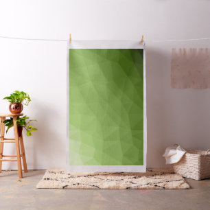 Greenery ombre gradient geometric mesh pattern fabric