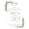 Greenery Salon Price List Poster