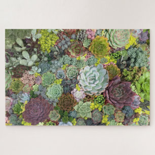 Greenery Succulents Jigsaw Puzzle
