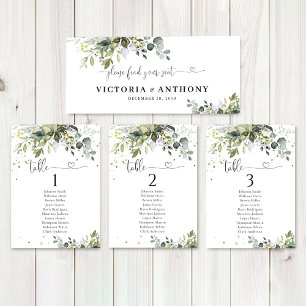 Greenery Wedding Head Table Sign