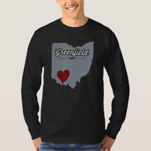 GREENFIELD  Ohio OH City State USA  Cute Souvenir T-Shirt