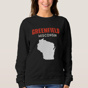 Greenfield USA State America Travel Montanan Helen Sweatshirt