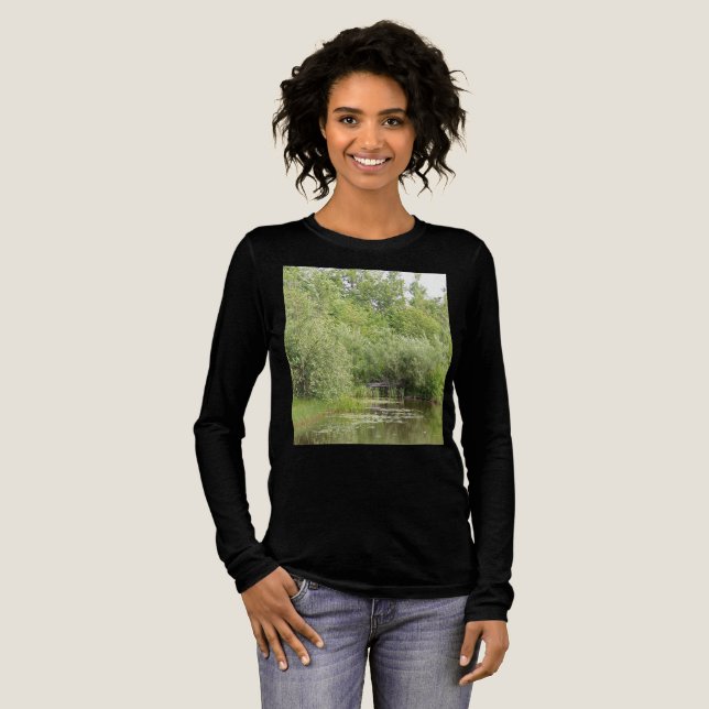 Greenhill Pond Tri-Blend Shirt (Full Front)
