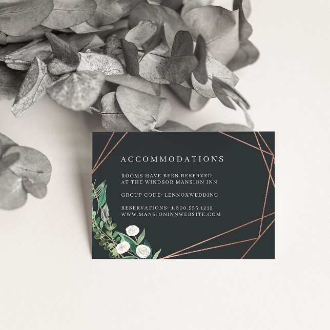 Greenhouse | Wedding Hotel Accommodations Enclosure Card (Creator Uploaded)